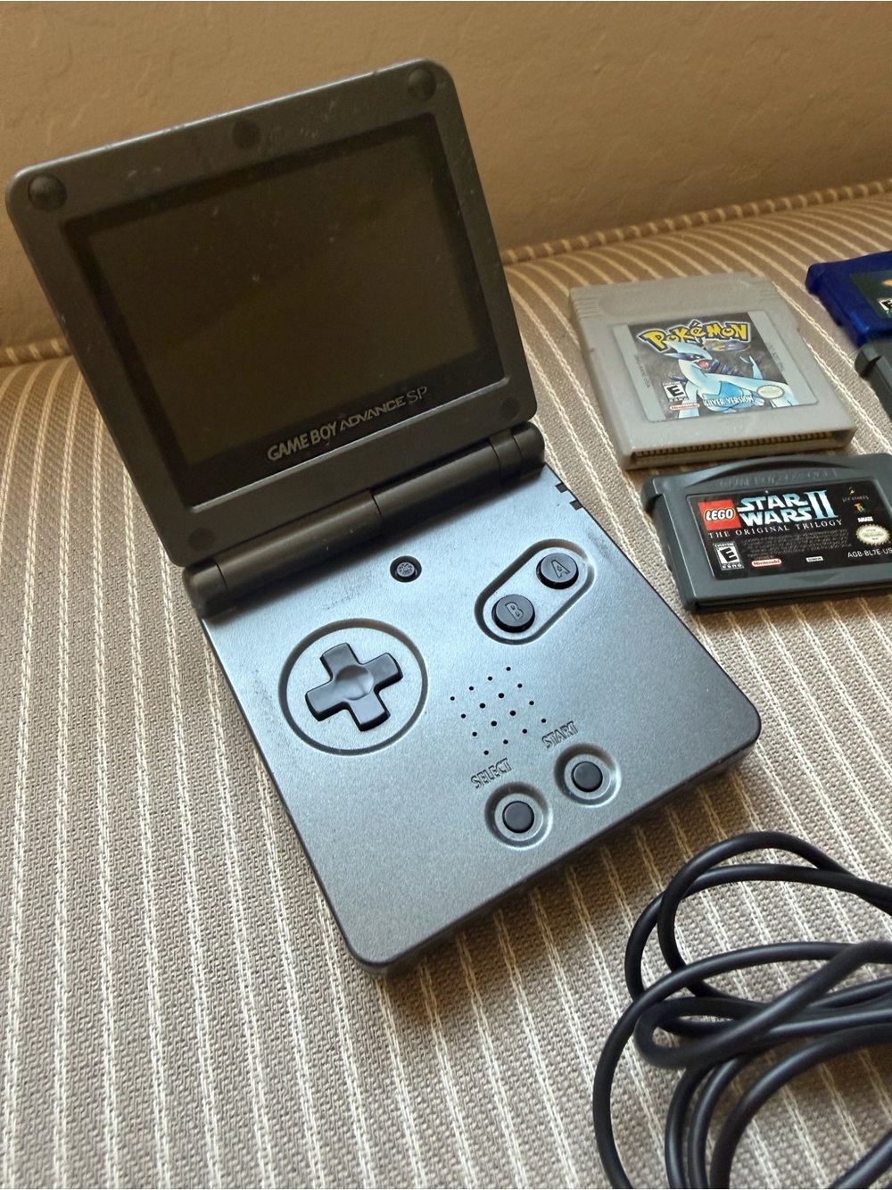 Nintendo Gameboy Advance SP Bundle with 10 Games - Picture 2 of 4